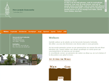 Tablet Screenshot of hervormdzuidwolde.nl
